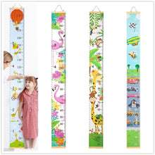 Load image into Gallery viewer, Wooden Children Height Ruler Wall Hanging Cartoon Pattern  Height Measure Ruler For Kids Growth Chart Table Home Wall Sticker