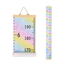 Load image into Gallery viewer, Wooden Children Height Ruler Wall Hanging Cartoon Pattern  Height Measure Ruler For Kids Growth Chart Table Home Wall Sticker