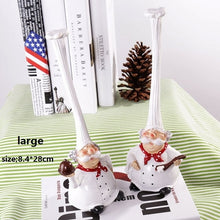 Load image into Gallery viewer, 2PCS/Set Chef Resin Crafts Home Decoration Kitchen Accessories Cake Bakery Chefs Resins Artesanato Manualidades chef accessories